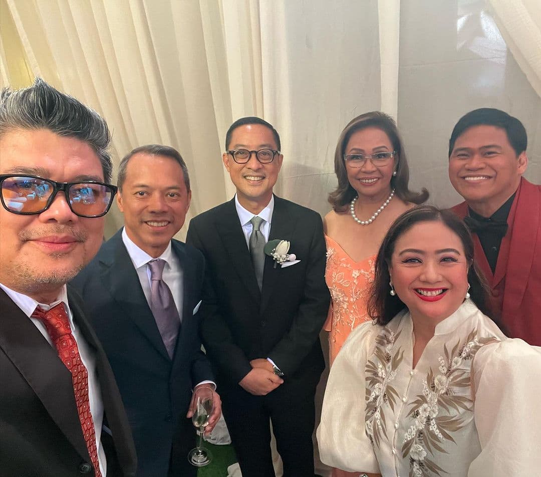 Celebrities at Arjo and Maine’s Wedding Ceremony
